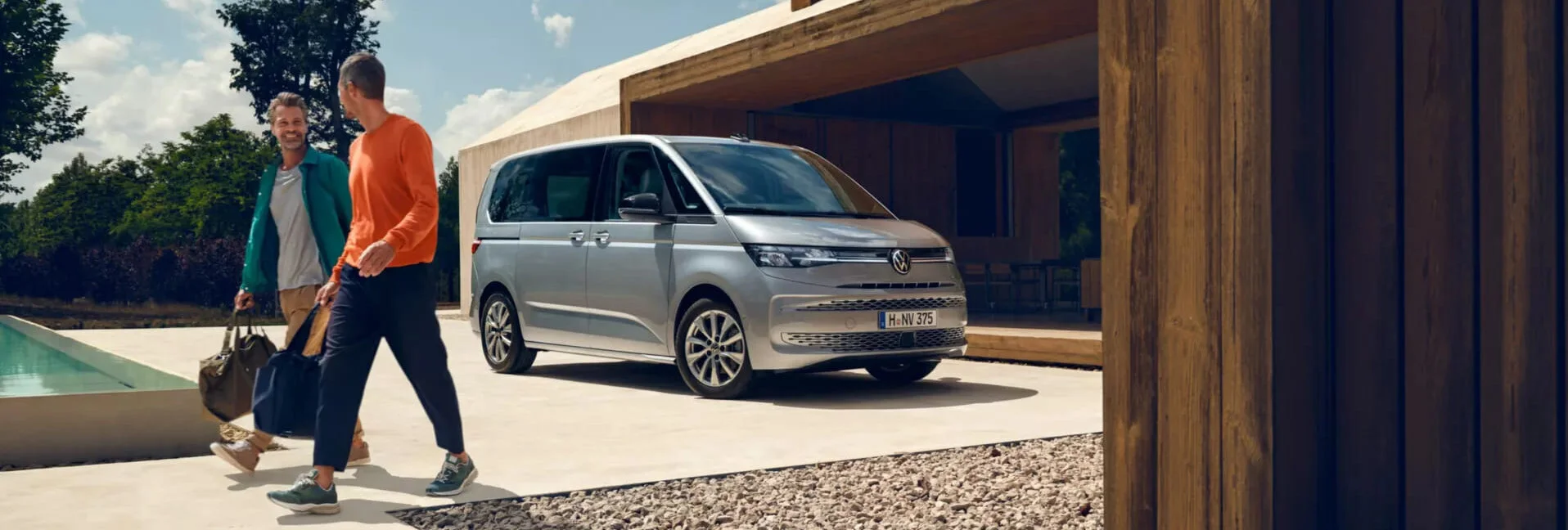 Das Exterior des VW Multivan 