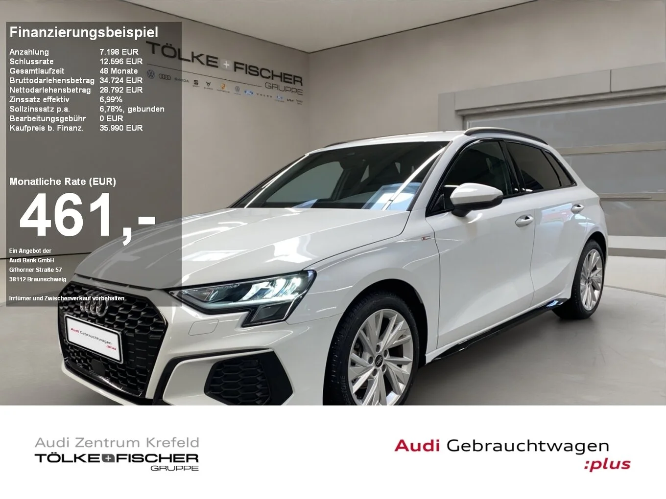 Audi A3 Sportback 30 1.0 TFSI