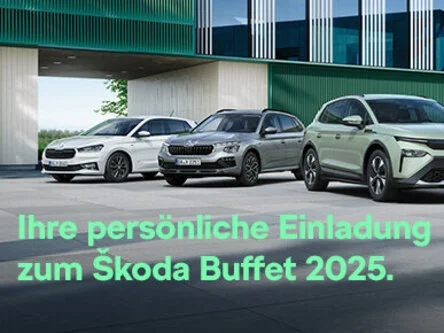 Das Škoda Buffet 2025 und der neue Škoda Elroq