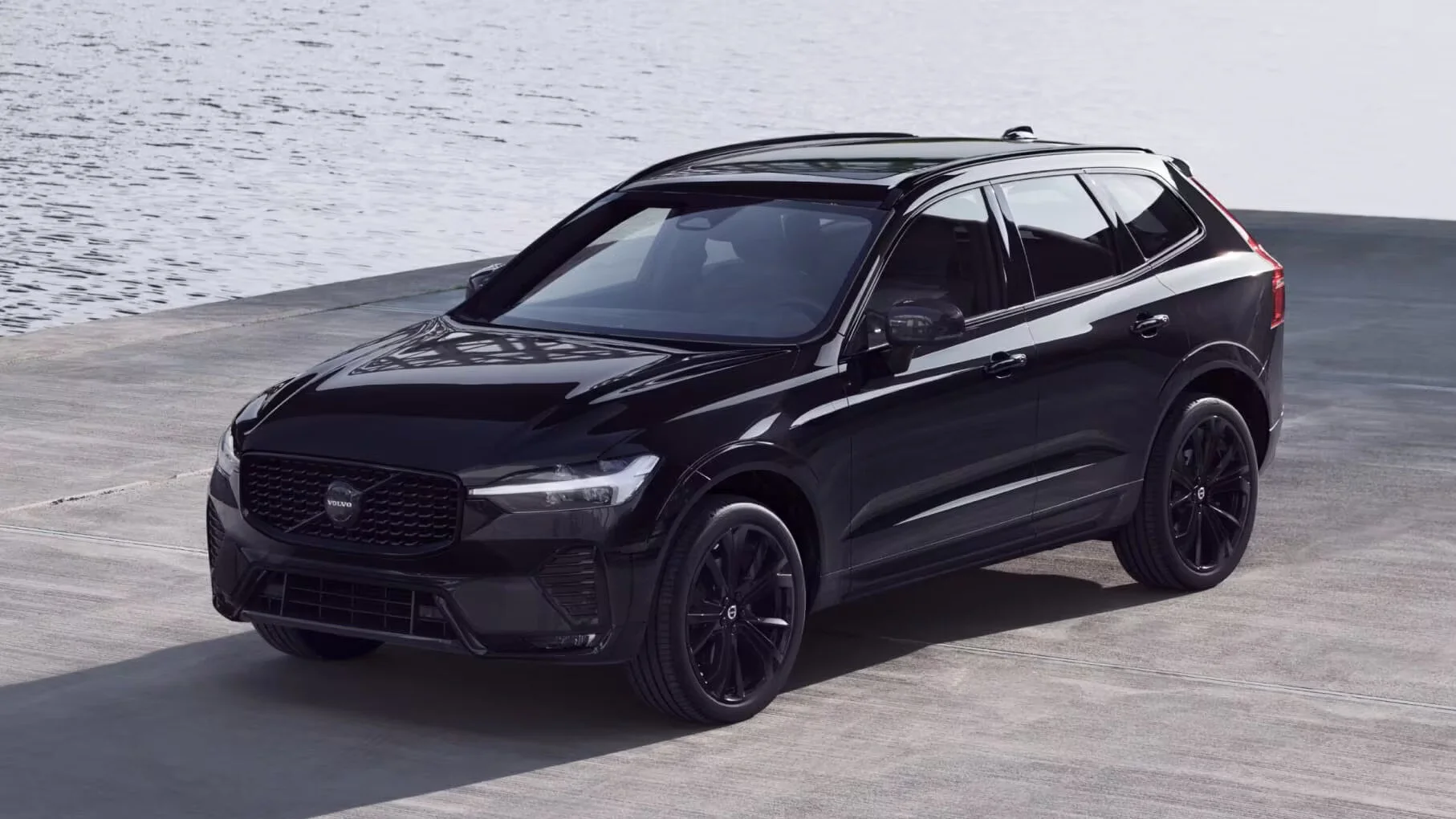 Ein Blick auf den Volvo XC60 Black Edition: das Exterior