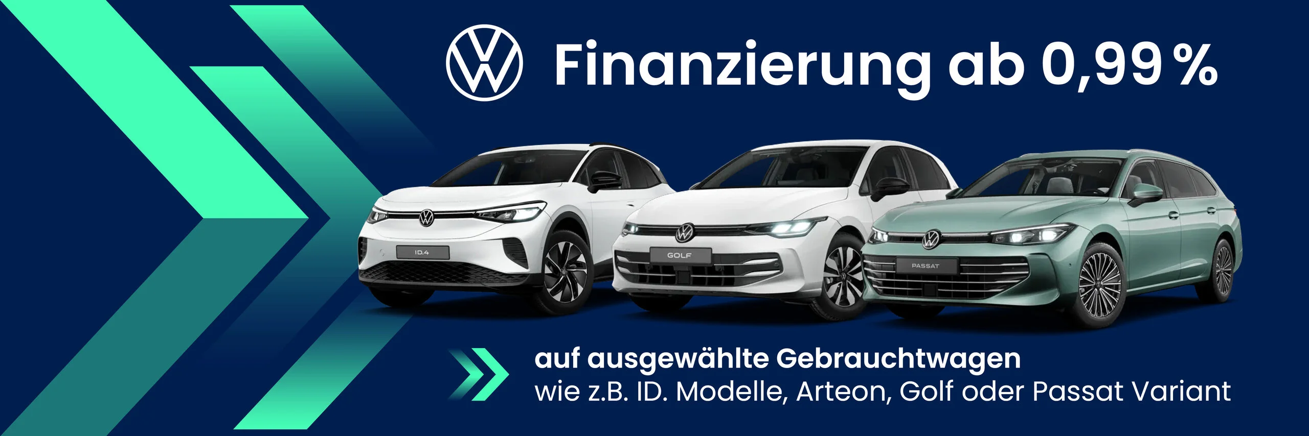 Die Volkswagen Gebrauchtwagen