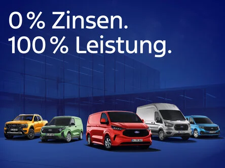 Ford Gewerbewochen – 0,0 % Finanzierung auf Nutzfahrzeuge!