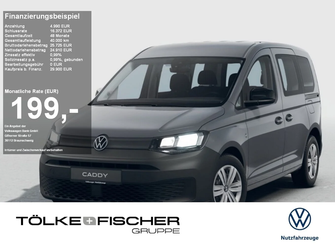 VW Caddy 1,5 TSI