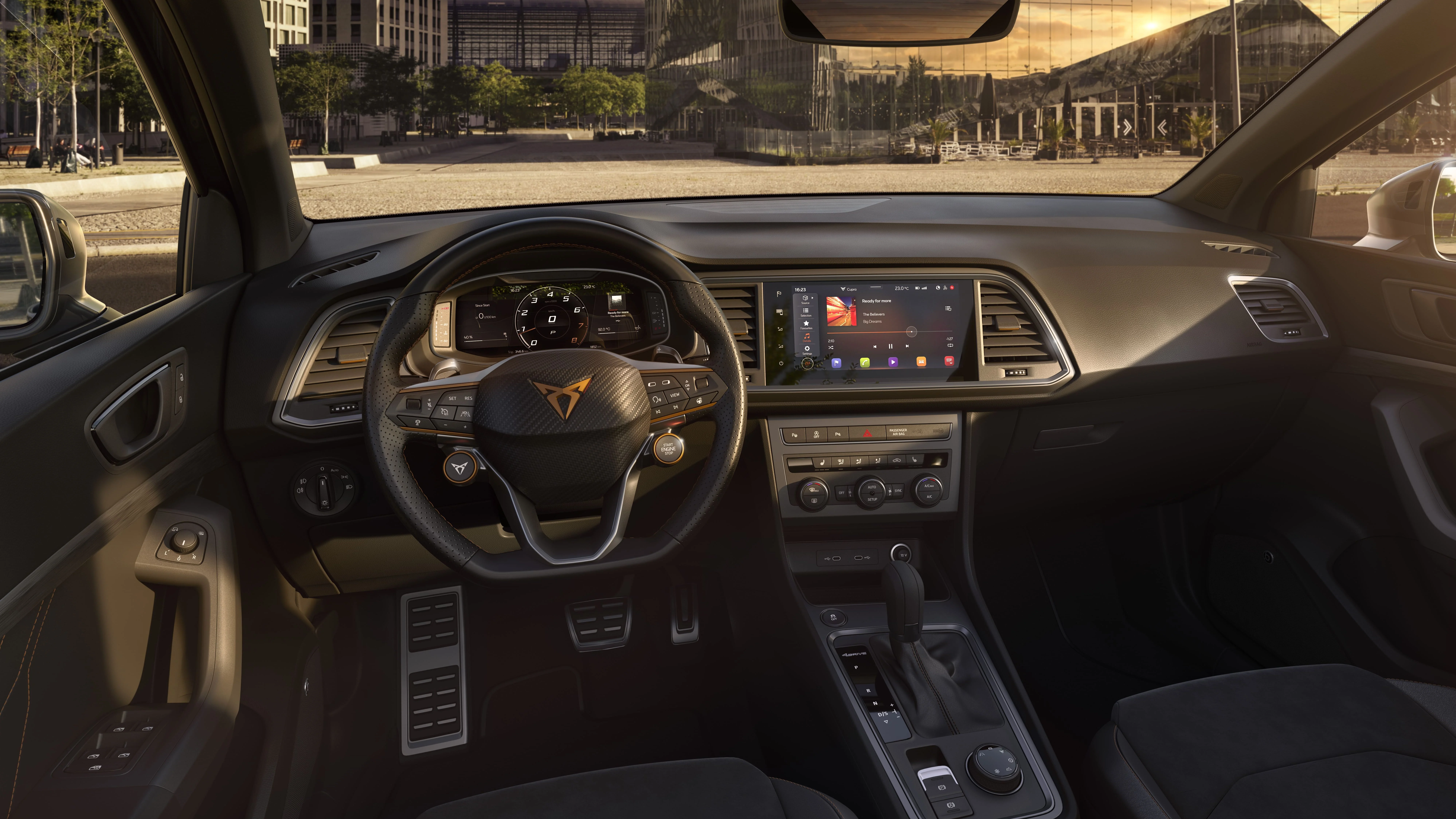 Das Interior des CUPRA Ateca.